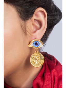 MINJI AND CO. - Minimal Linear Drop Earrings