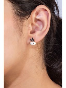 MINJI AND CO. - Designer Fashion Gold Plated Brass Refined Look Studs Earrings