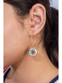 MINJI AND CO. - Geometric Shape Drop Earrings
