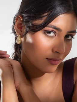 MINJI AND CO. - Gold Plated Brass Drop Earrings