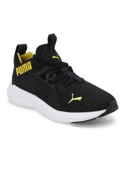 Puma - Soft Ride Enzo Nxt Junior Kids Black Casual Shoes