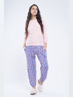 July Nightwear - Women Pink T-Shirt and Pyjama (Set of 2)