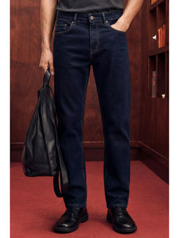Snitch - Indigo Washed Straight Casual Jeans for Men