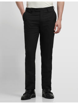Arrow - Men Heathered Tapered Fit Trousers