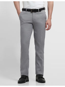 Arrow - Men Heathered Tapered Fit Trousers