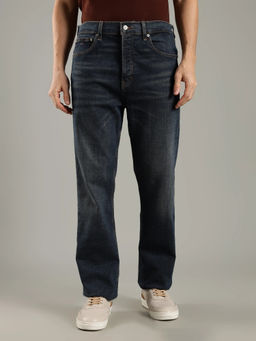 Tommy Hilfiger - Mid-Wash Regular Fit Mid Rise Jeans