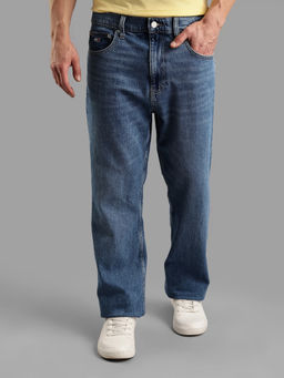 Tommy Hilfiger - Light-Wash Regular Fit Mid Rise Jeans