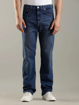 Tommy Hilfiger - Mid-Wash Regular Fit Mid Rise Jeans