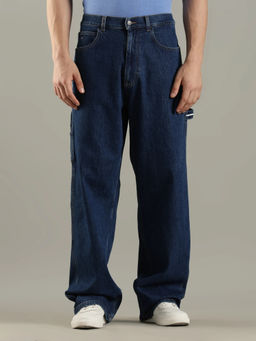 Tommy Hilfiger - Mid-Wash Loose Fit Mid Rise Jeans