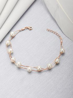 Zavya - Rose Gold Fresh Off the Sea 925 Silver Bracelet