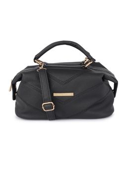 Lapis O Lupo - Black Solid-Plain Sling and Cross bags