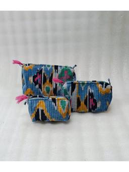 House of Gulab - Multi-Color Cosmetic Pouch