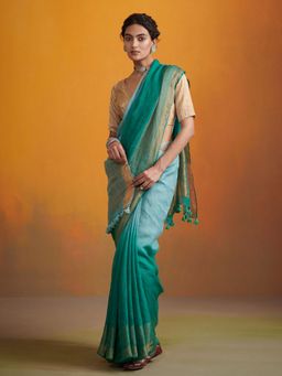 Dressfolk - Inah Linen Saree without Blouse