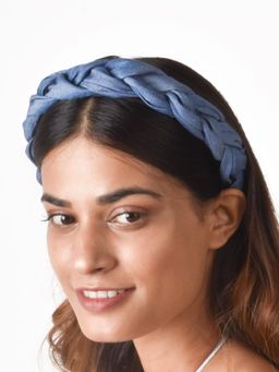 Joker and Witch - Joker & Witch Lassie Braided Navy Blue Hairband