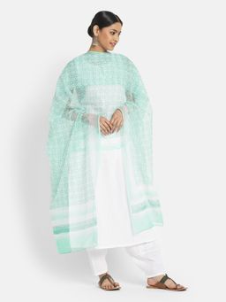 Fabindia - FabBasics Cotton Silk Hand Block Printed Dupatta