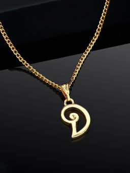 Estele - Gold Plated Lucky Charm Designer Pendant for Women.