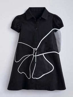 Hopscotch - 3D Bow Applique Dress