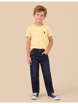 U.S. POLO ASSN. - Kids Boys Baggy Fit Whiskered Jeans
