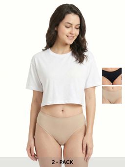 Curwish - Women's Beautiful Basics Briefs (Pack Of 2)