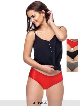 Curwish - Women's Beautiful Basics Briefs (Pack Of 3)