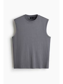 H&M - Men Grey Coolmax® Regular Fit Vest Top