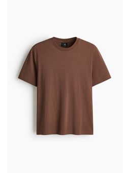 H&M - Men Beige 5-Pack Regular Fit T-Shirts