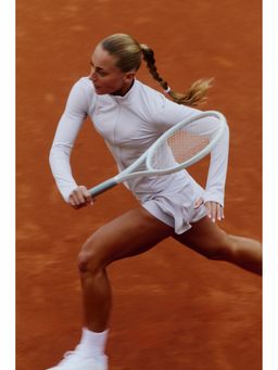 H&M - Women Purple Zip-Through Sports Jacket With Softmove