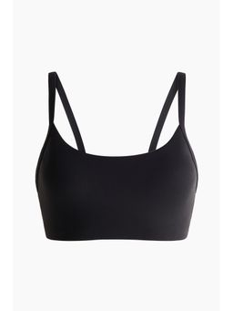 H&M - Women Black Medium Support Sports Bra With Softmove