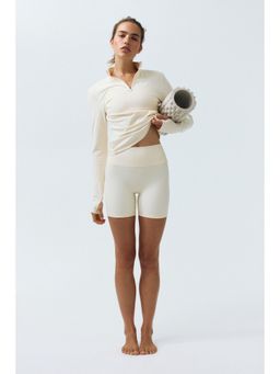 H&M - Women Orange Sports Cycling Shorts With Softmove