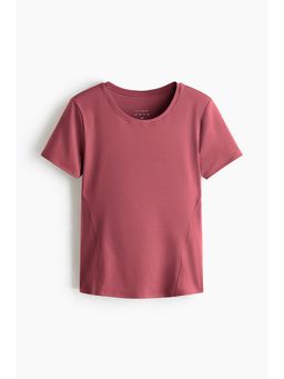 H&M - Women Red Sports T-Shirt With Drymove