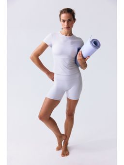 H&M - Women Purple Sports T-Shirt With Drymove