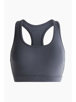 H&M - Women Grey Medium Support Sports Bra With Softmove
