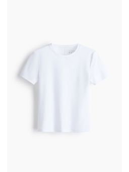 H&M - Women White Sports T-Shirt With Softmove