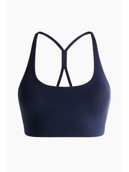 H&M - Women Blue Medium Support Sports Bra With Sculptmove