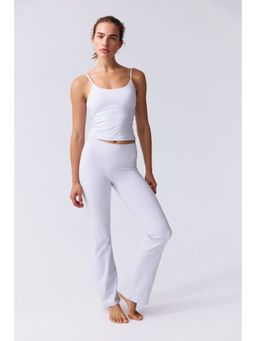 H&M - Women Purple Integral-Bra Sports Strappy Top With Softmove