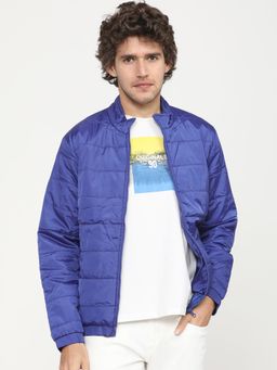 HIGHLANDER - Men Blue Padded Jacket