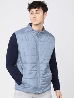 HIGHLANDER - Men Blue Padded Jacket