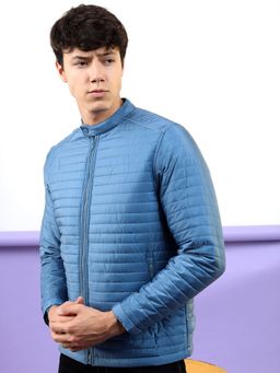 HIGHLANDER - Men Blue Puffer Jacket