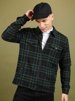 HIGHLANDER - Men Tartan Checked Flannel Shacket
