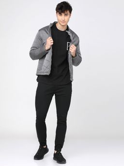HIGHLANDER - Men Puffer Jacket-Charcoal