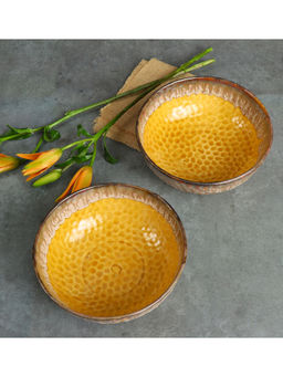 Amalfiee Ceramics - Handmade Large 8" Lavish Swarn Speckled Serving Bowl