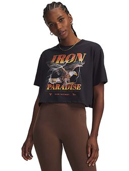Under Armour - Women Project Rock Crop Short Sleeve T-Shirt
