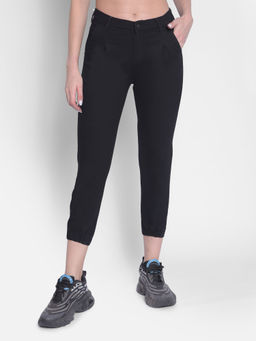 CRIMSOUNE CLUB - Women's Black Pleated Joggers