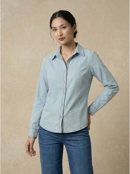 Beatnik - Blue Solid/Plain Formal Shirt