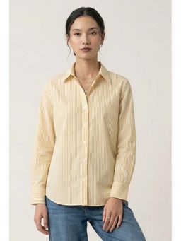Beatnik - Yellow Stripes Formal Shirt