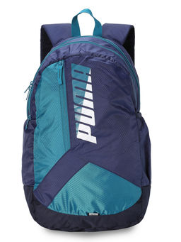 Puma - Unisex Blue Color-Block Backpack
