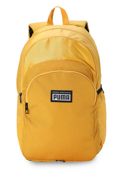 Puma - Unisex Yellow Checks Backpack