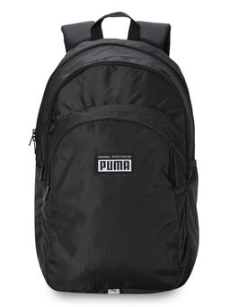 Puma - Unisex Black Checks Backpack