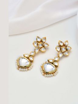 SWABHIMANN - Divya Kundan Dangler Earrings
