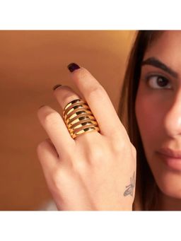 Salty - Gold Majestic Monarch Ring